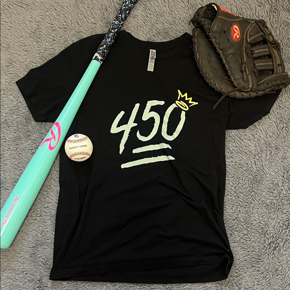 450 Crown Baseball Tee // King of JUCO